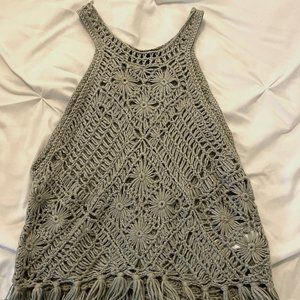 Forever 21 Green knit top. Size small